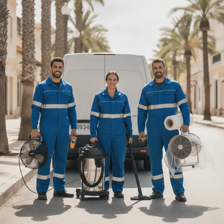 Restauración de Daños Por Agua equipo en Motril